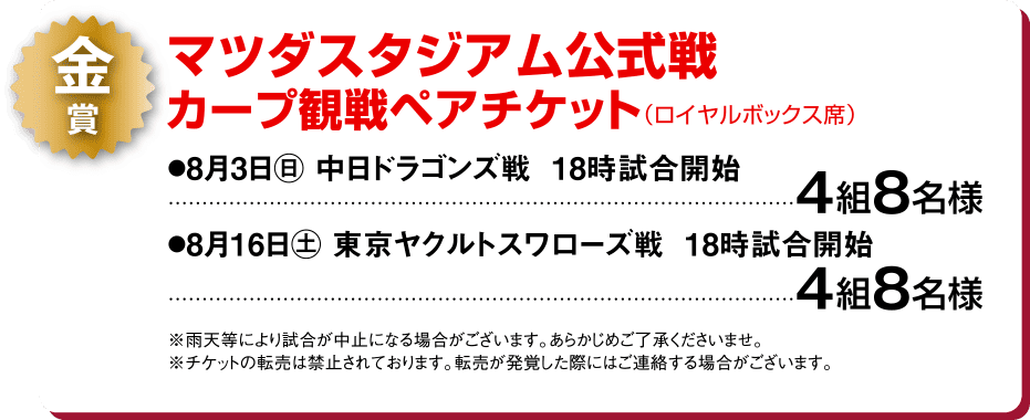 金賞